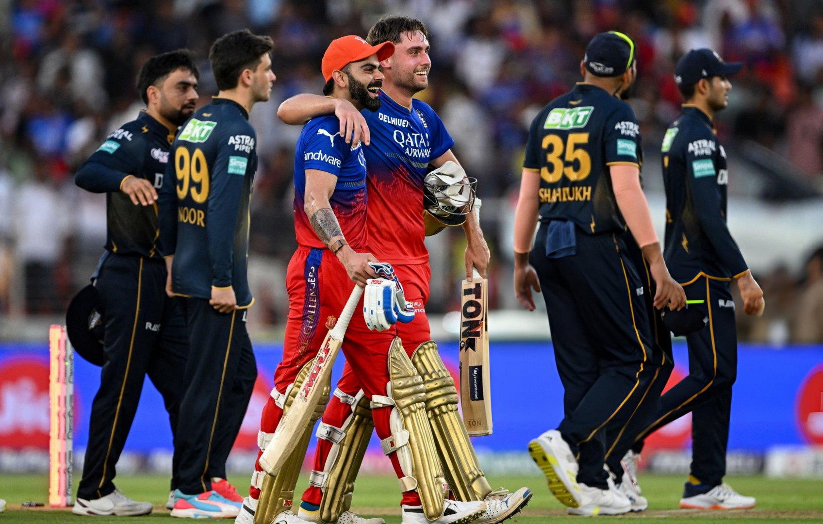 RCB won by 9 wickets