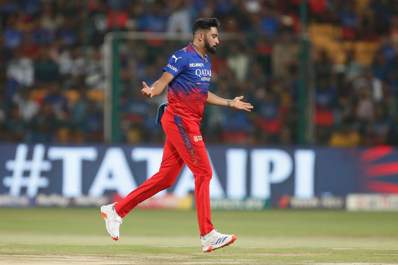 RCB won by 4 wickets