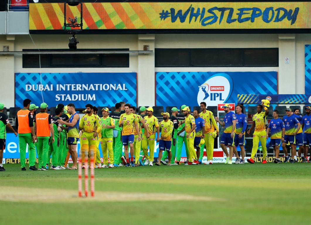 RCB v CSK CSK pull back RCB on a slow track in Dubai
