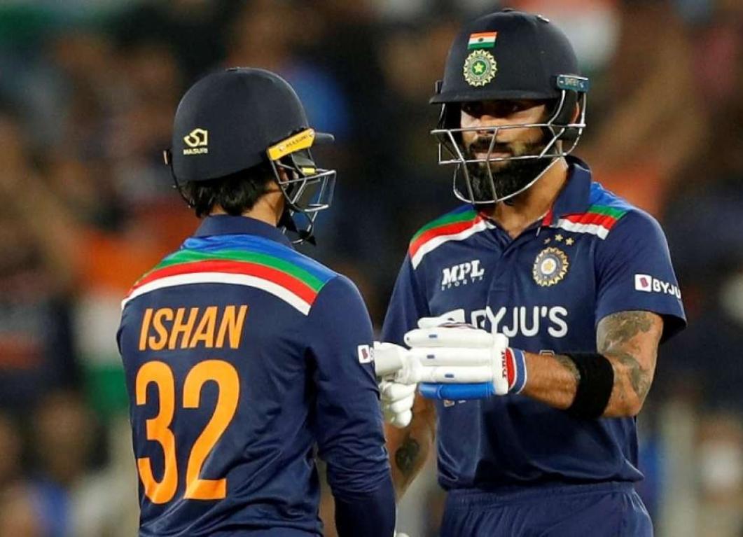 Virat Kohli asked me to raise the bat after reaching fifty, Ishan Kishan reveals Virat Kohli asked me to raise the bat after reaching fifty, Ishan Kishan reveals