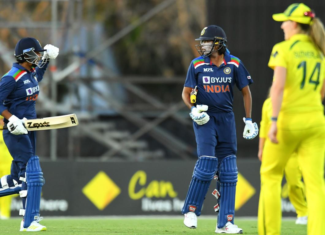 India Women script history at Harrup Park, McKay.