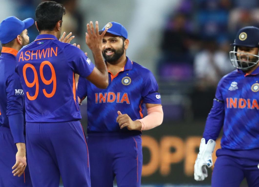 India emerge victorious in their last fixture of the 2021 T20 World Cup India emerge victorious in their last fixture of the 2021 T20 World Cup