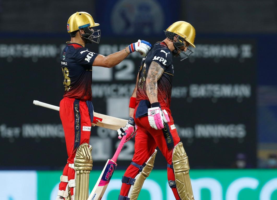 Faf du Plessis on playing with Virat Kohli during RCB vs PBKS Faf du Plessis on playing with Virat Kohli during RCB vs PBKS