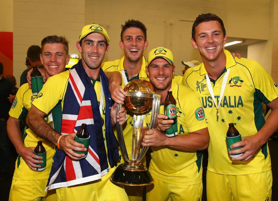 Josh Hazlewood and Glenn Maxwell