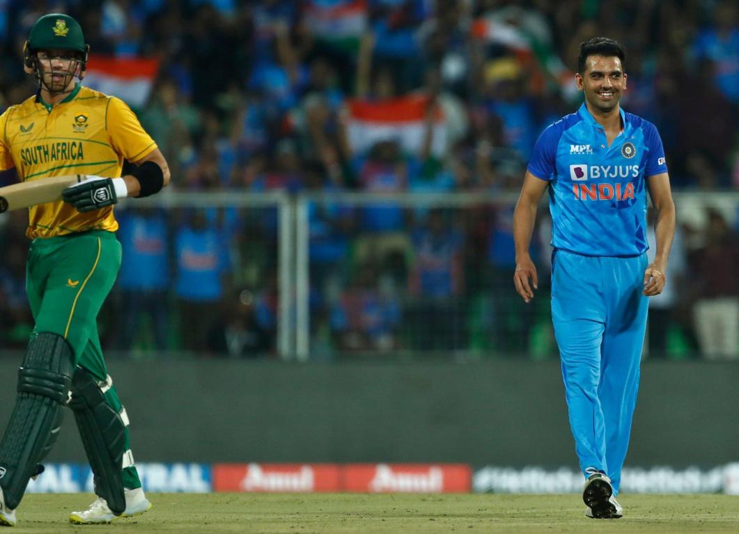 Deepak Chahar ruled out of the South Africa ODI series with a twisted ankle Deepak Chahar
