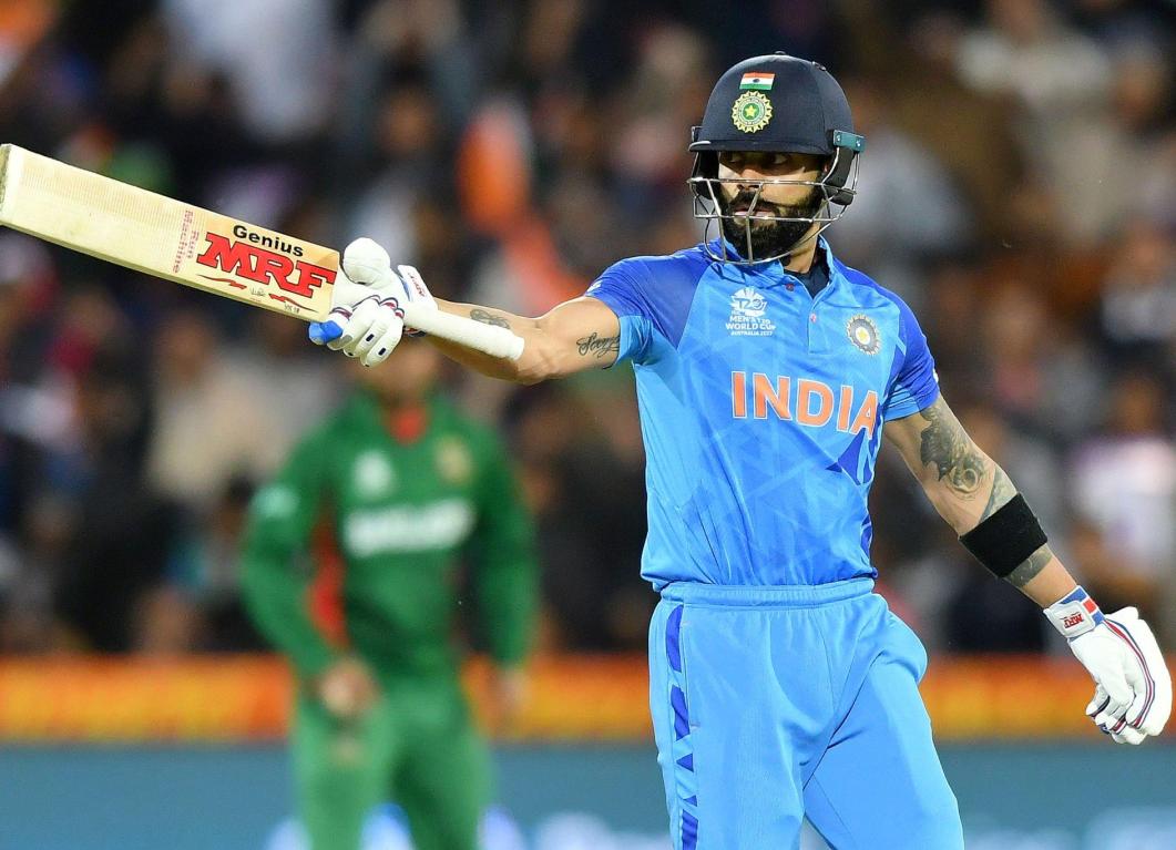 Virat Kohli becomes the highest run-scorer in the history of T20 World Cups Virat Kohli