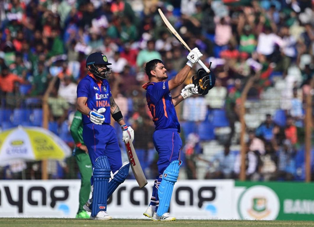 Ishan Kohli and Virat Kohli