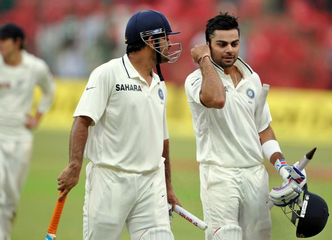 Virat Kohli and MS Dhoni