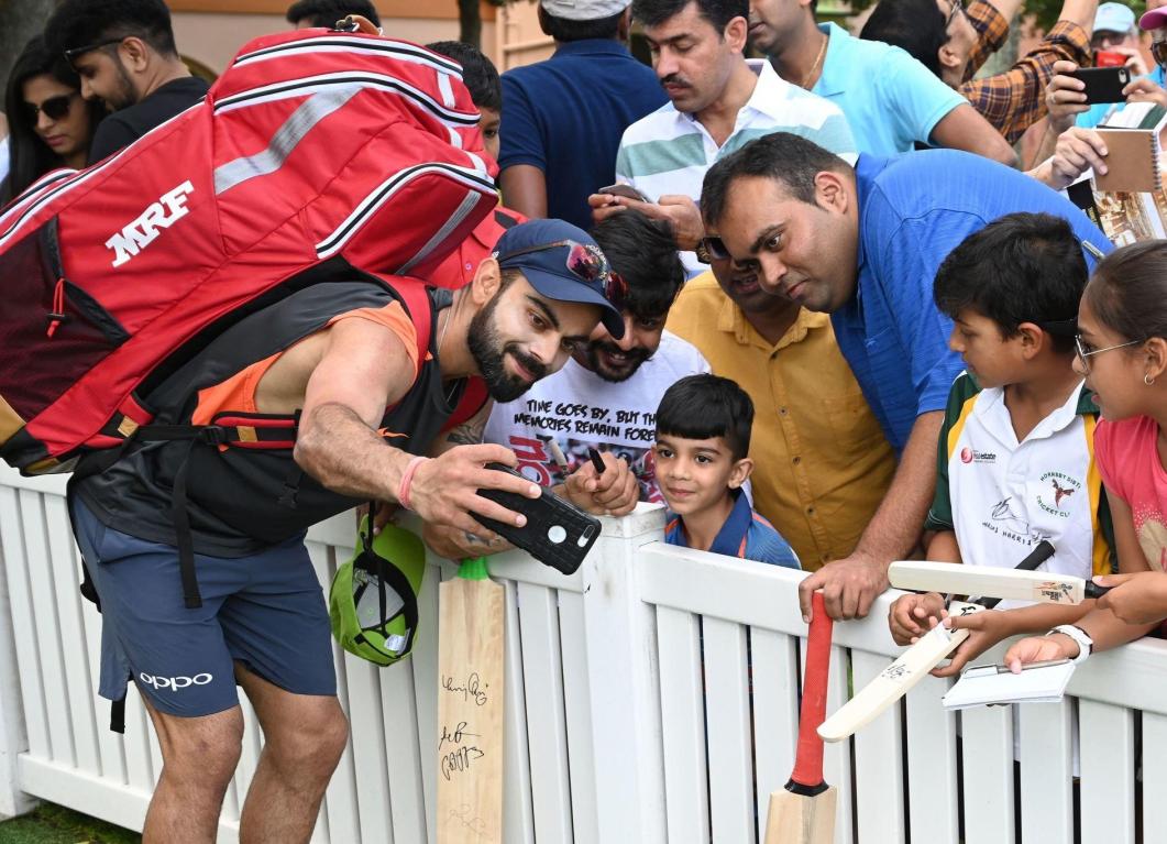 Watch – Virat Kohli receives a special gift from a young fan in West Indies