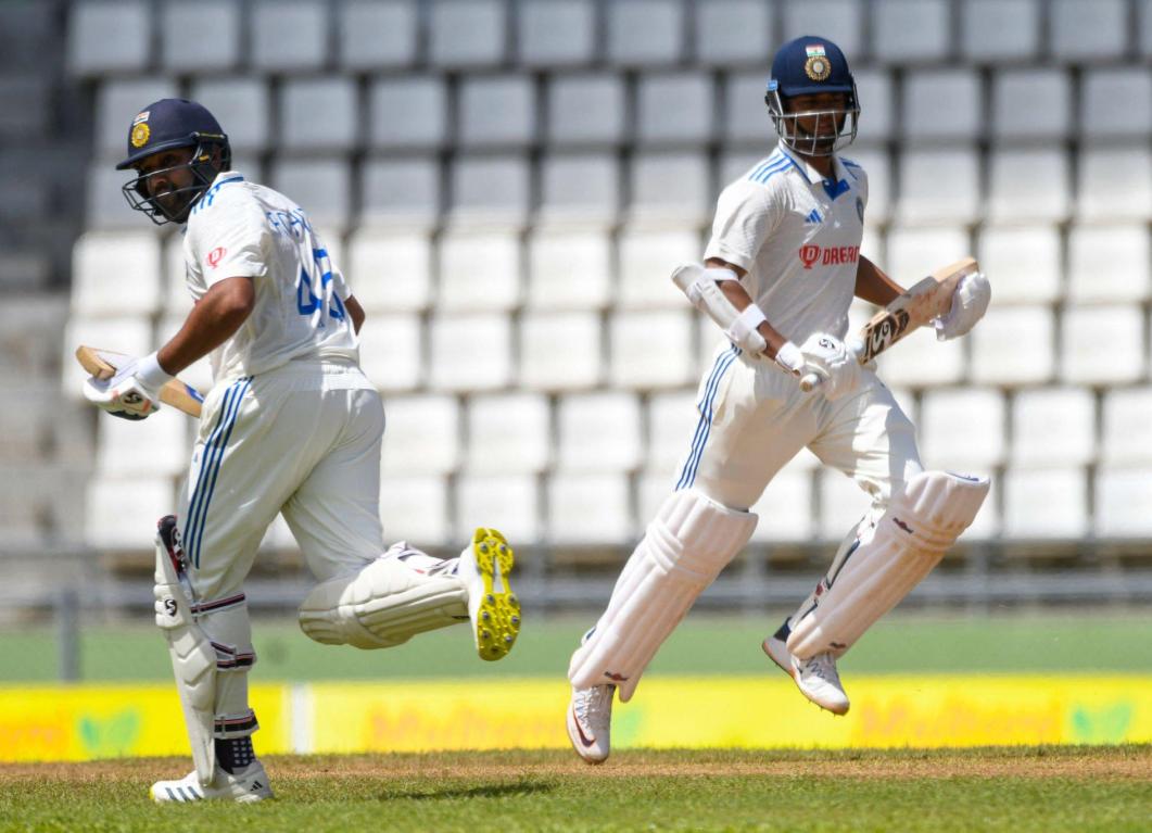 India’s domination in Dominica extended to a second consecutive day as Jaiswal and Rohit hit centuries