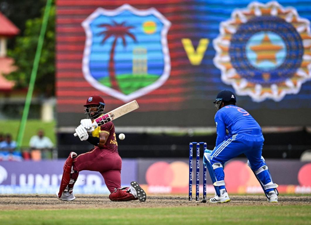 India miss out on series win as West Indies put up resolute batting display to chase down modest total