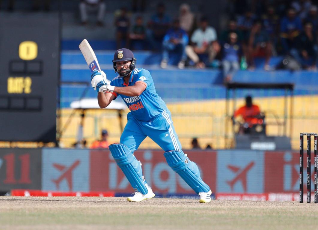 Rohit Sharma racks up two important feats in the clash against Sri Lanka