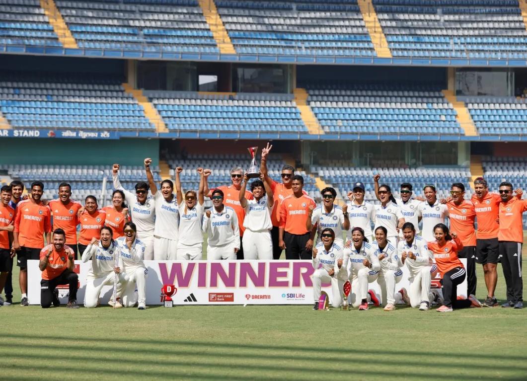 India-W blow apart Australia-W to create history in Mumbai