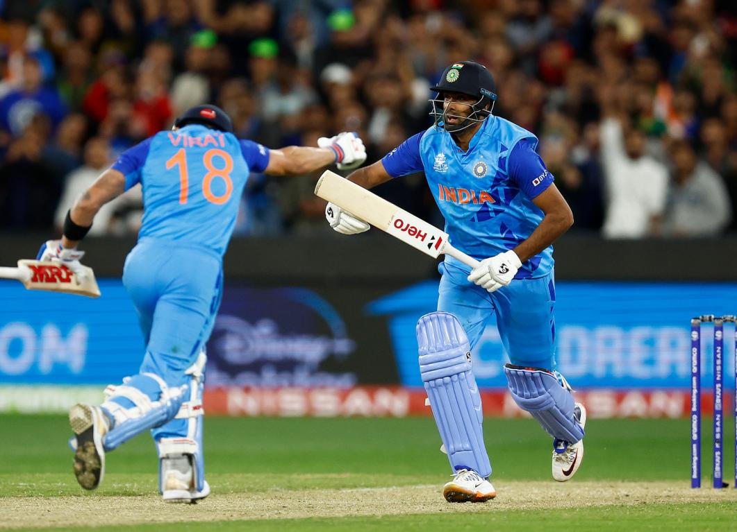 Virat Kohli and Ravichandran Ashwin