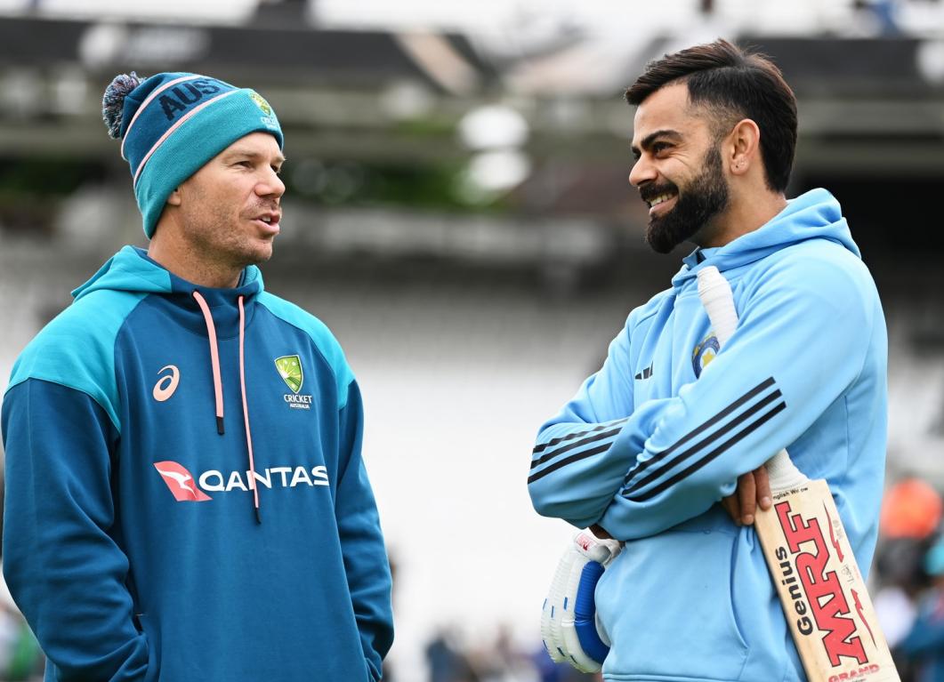 Virat Kohli and David Warner