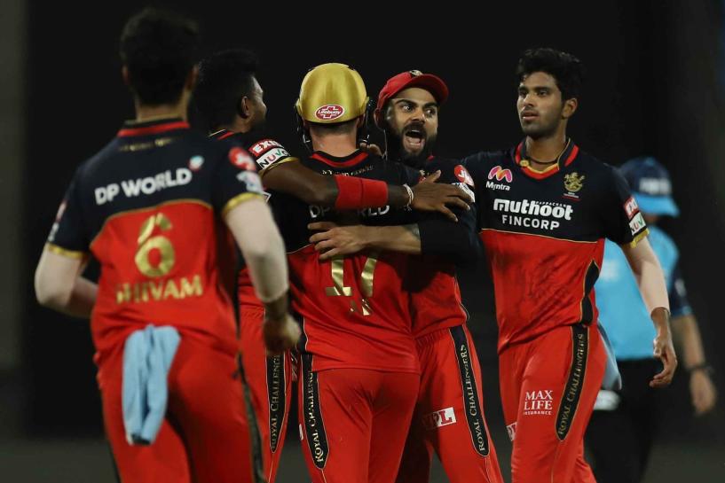RCB put up an all-round performance to beat KKR at Sharjah