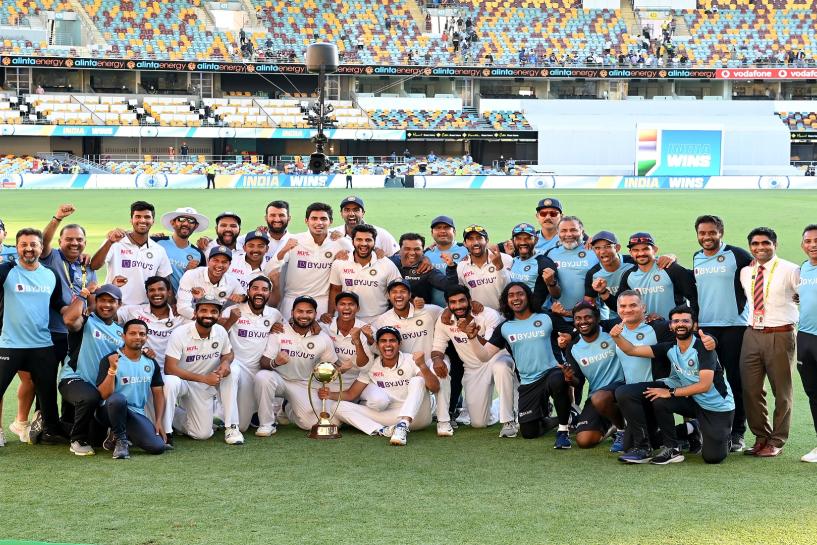 In a fitting end to what has been a series for the ages, Team India completed a historic Test series win, chasing down an improbable 328 on Day 5 at the Gabba. In a fitting end to what has been a series for the ages, Team India completed a historic Test series win, chasing down an improbable 328 on Day 5 at the Gabba.