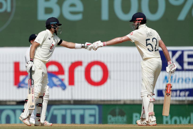 Joe Root’s century and Dom Sibley’s resistance make it England’s day in Chennai