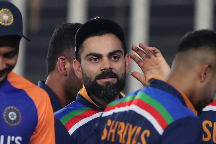 After Kohli went out, Rohit Sharma took the reins of captaincy for the final few overs