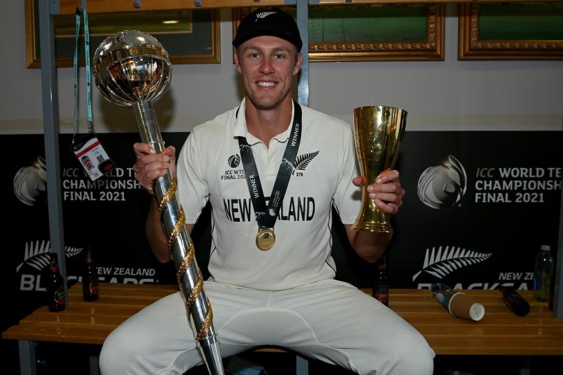 Why Kyle Jamieson had to hide in bathroom during WTC final