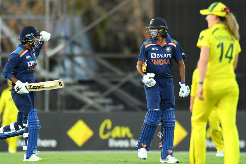 India Women script history at Harrup Park, McKay.