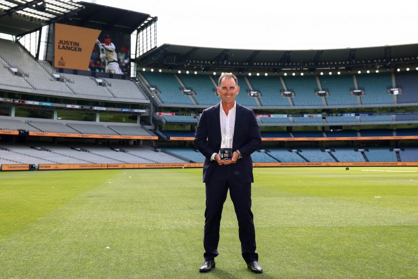 Justin Langer inducted into Australian Hall of Fame