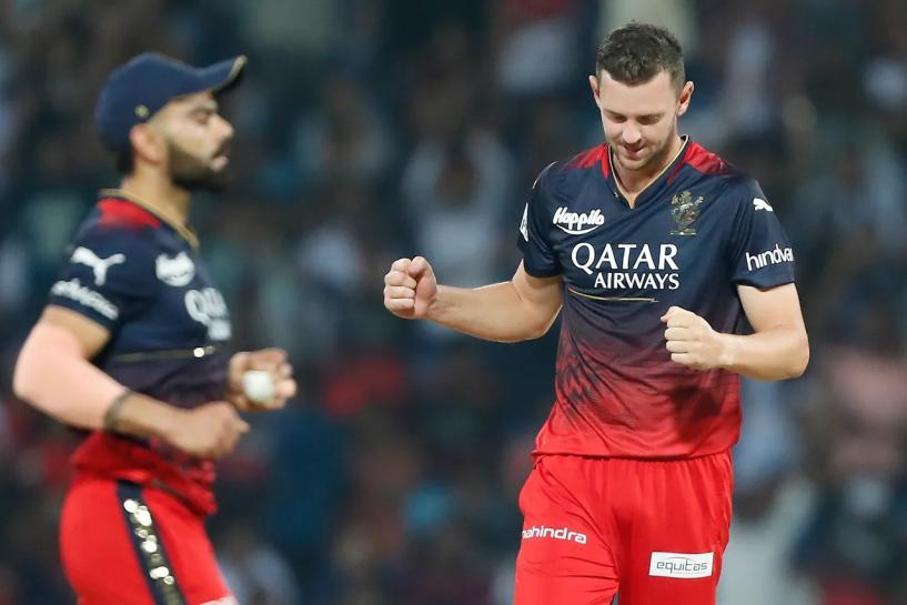 A few of our guys are quite passionate: Josh Hazlewood opens up on a famous win for RCB against LSG in IPL 2023