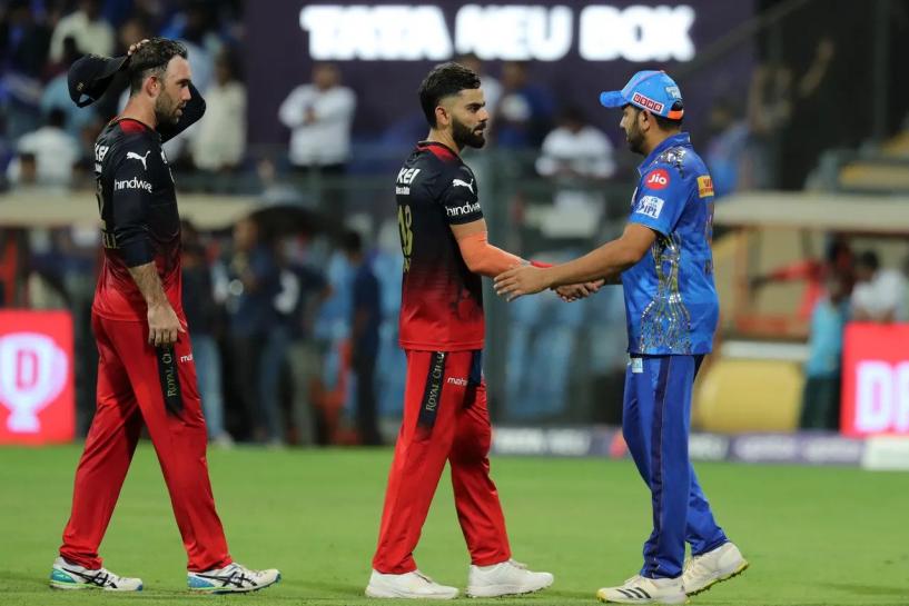 Faf and Maxwell show goes in vain as Mumbai Indians win big against RCB