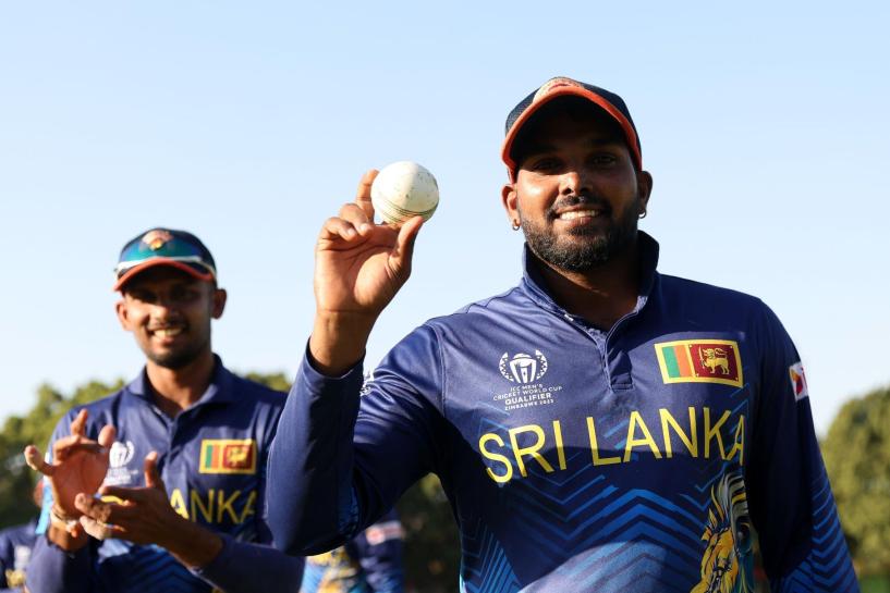 Wanindu Hasaranga rips through UAE with a rampant 6-wicket haul in ICC World Cup Qualifier