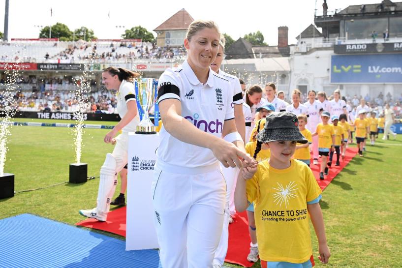 It was just about getting in and trying to play every ball on its merit: Heather Knight after a well-made fifty in the Women’s Ashes Test