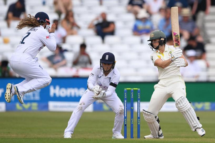 Watch: Ellyse Perry dominates England bowlers with a scintillating showdown of stroke play in women's Ashes Test