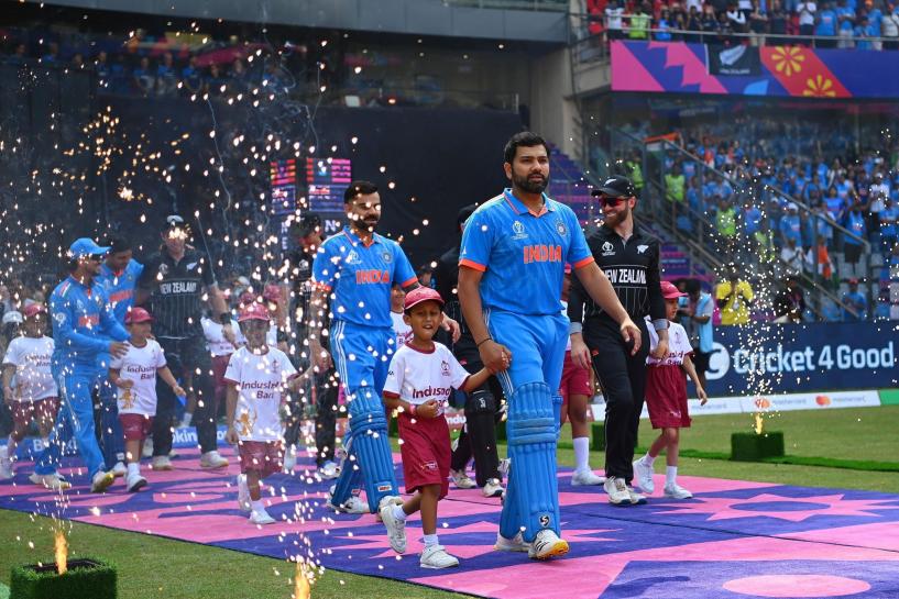 I wouldn’t say there was no pressure – Rohit Sharma on India’s semifinal win vs New Zealand