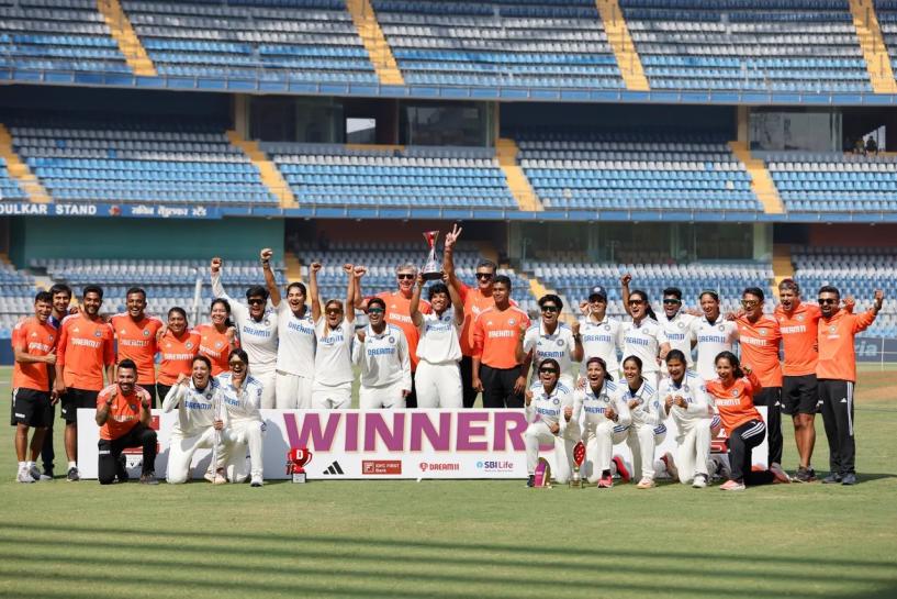 India-W blow apart Australia-W to create history in Mumbai