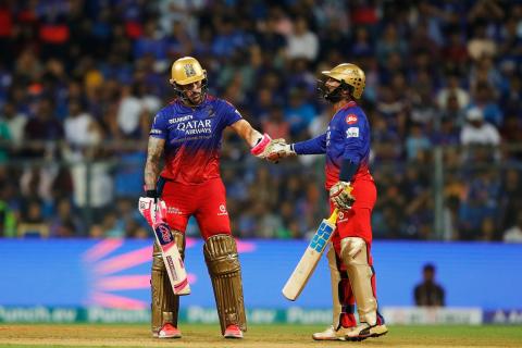 MI won by 7 wickets