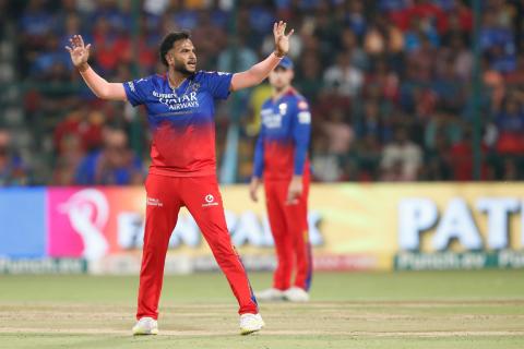 RCB won by 4 wickets