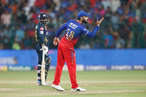 RCB won by 4 wickets