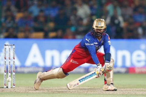 RCB won by 4 wickets