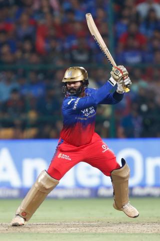RCB won by 4 wickets