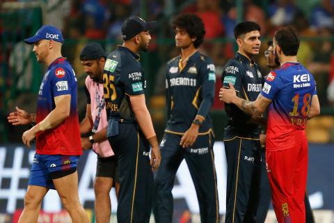 RCB won by 4 wickets