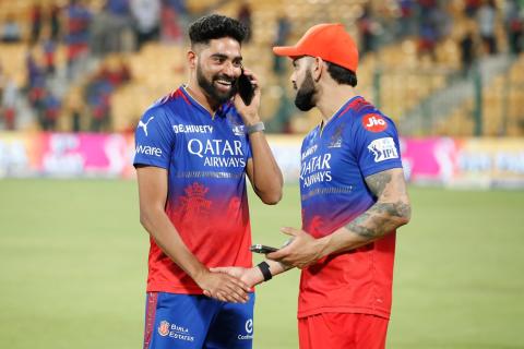 RCB won by 4 wickets