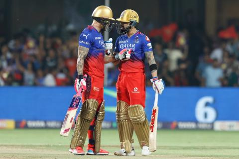 RCB won by 4 wickets