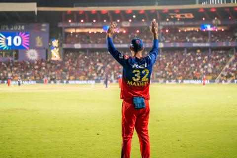 RCB won by 4 wickets