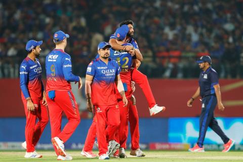 RCB won by 60 runs
